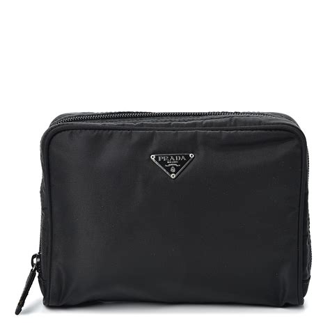 prada makeup case|Prada cosmetic case nylon.